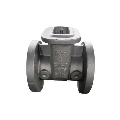 OEM high quality drawing butterfly valve body casting